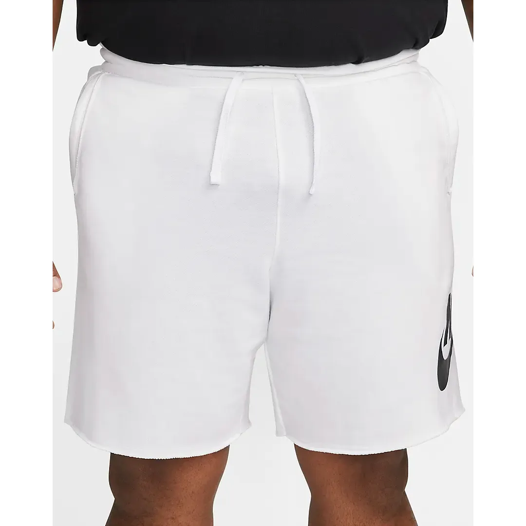 Nike Men's Club Alumni Shorts - White / Black