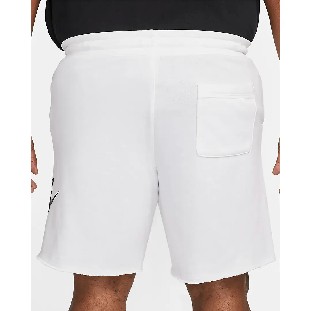 Nike Men's Club Alumni Shorts - White / Black