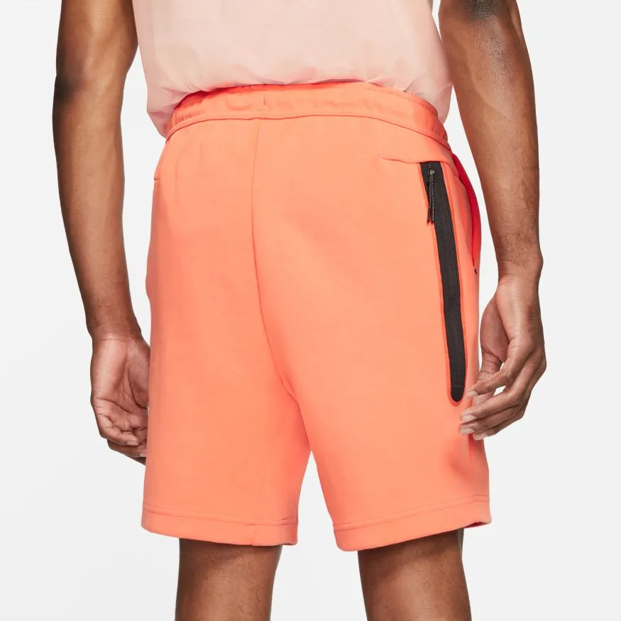 NSW TECH FLEECE WASHED SHORTS "ORANGE FROST"