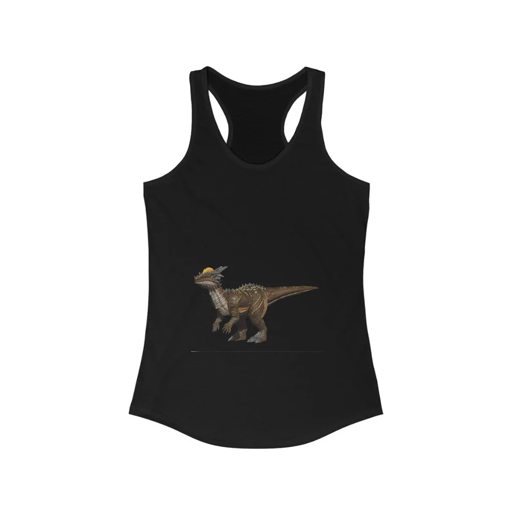 Pachycephalosaurus Women's Ideal Racerback Tank