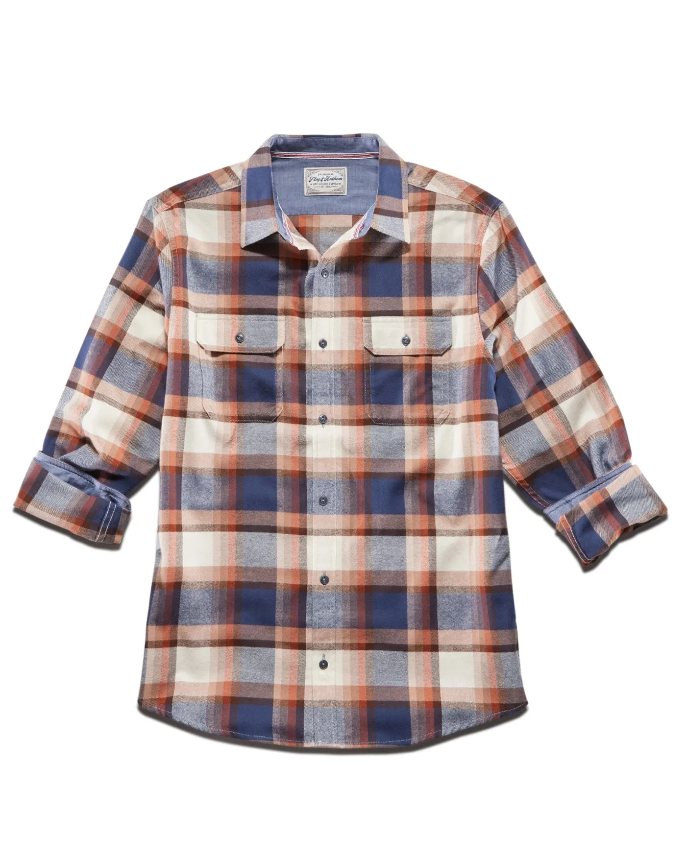 PETERS FLANNEL SHIRT BIG & TALL