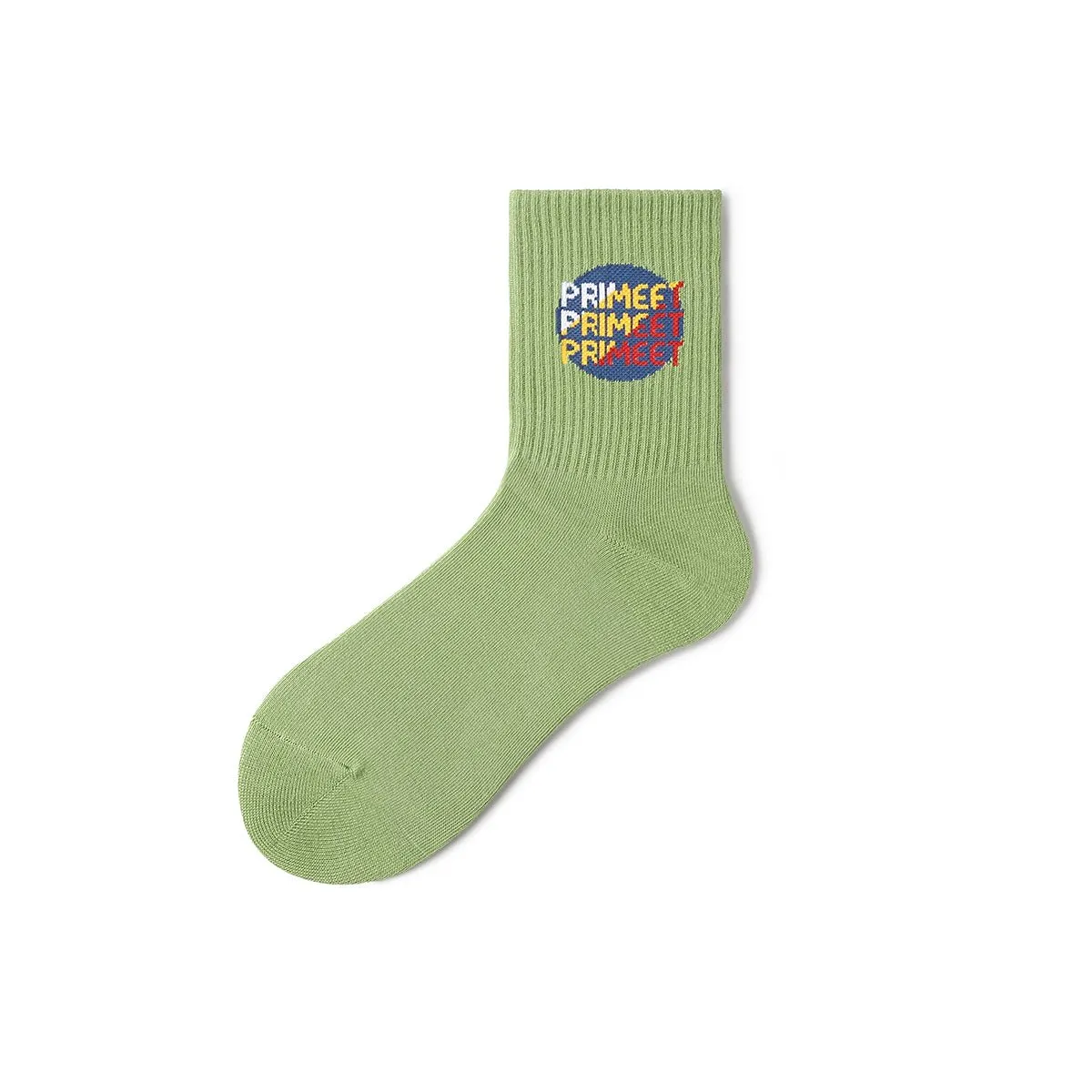 Rainbow Day All-season Unisex 5pcs Crew Socks Set