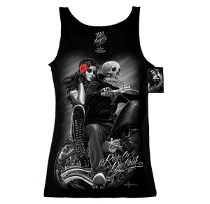 Retired Style- RODC - Biker Babe - Women's Tank Top