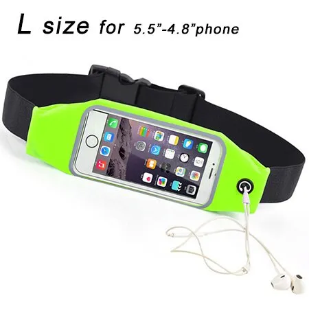 Sport Belt For XOLO Mobile SmartPhone 3.7"-6" Universal Running Bag Waist Pocket Case Cover 5.5" Gym Jog Waterproof Workout Case