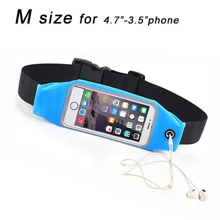 Sport Belt For XOLO Mobile SmartPhone 3.7"-6" Universal Running Bag Waist Pocket Case Cover 5.5" Gym Jog Waterproof Workout Case