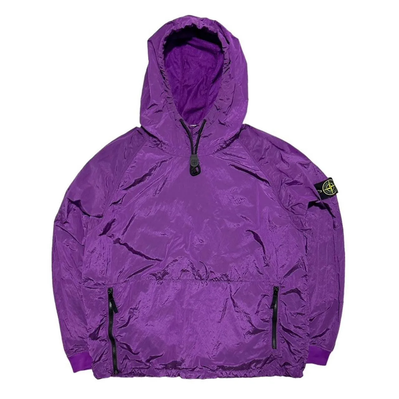 Stone Island Nylon Metal Purple Smock Jacket