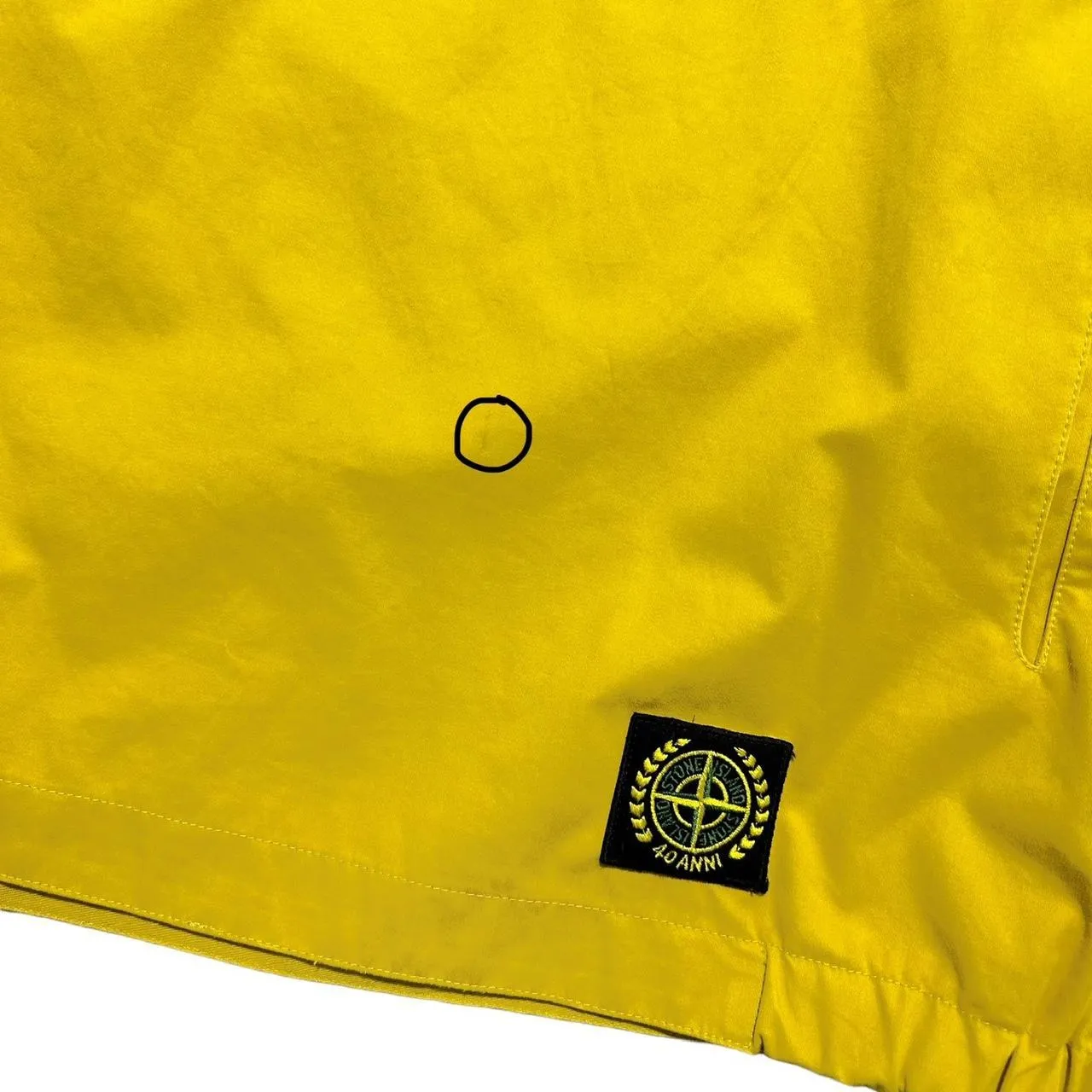 Stone Island Raso Gommato 40th Anniversary Anorak Jacket