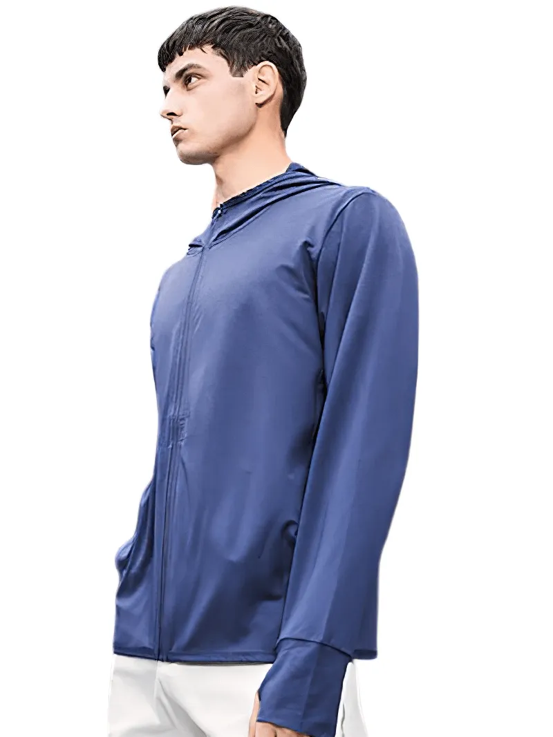 Stylish Light Windbreaker with Thumb Holes for Men - SF0158