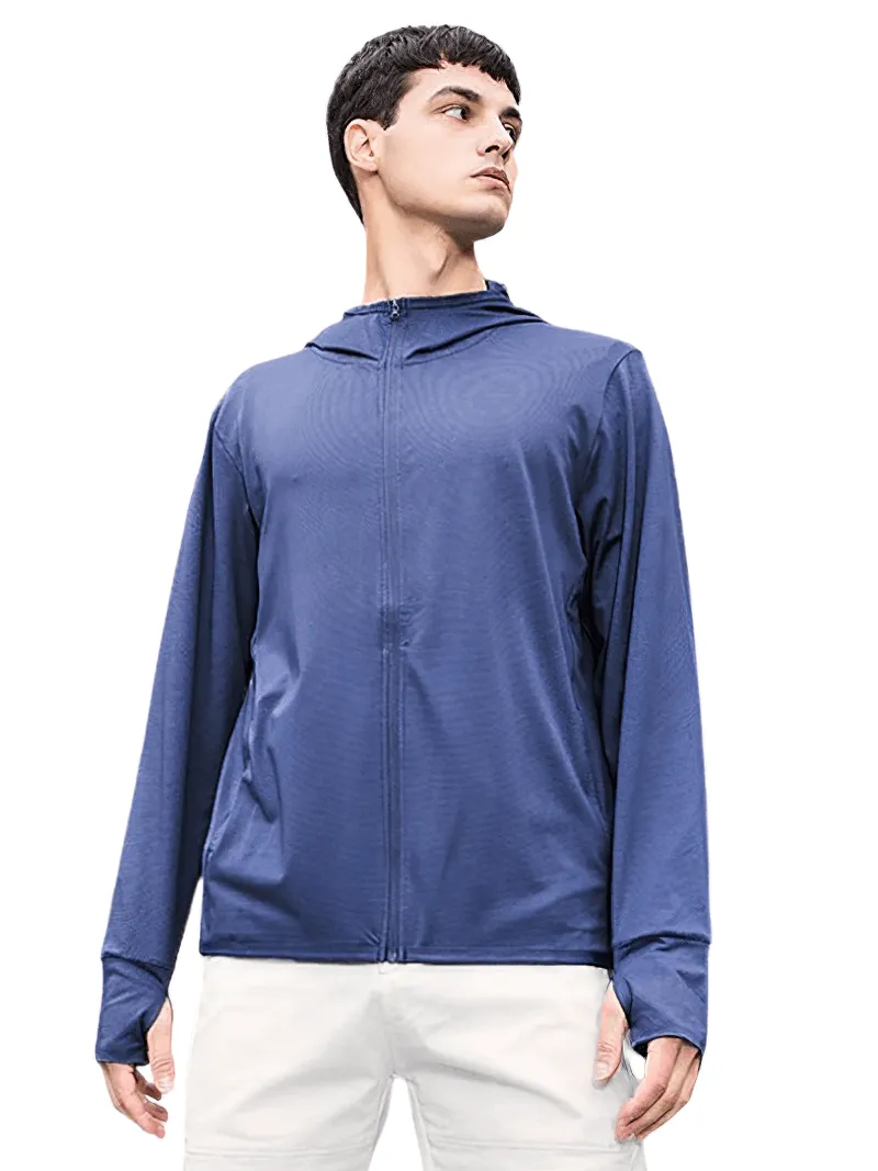 Stylish Light Windbreaker with Thumb Holes for Men - SF0158