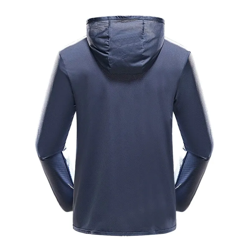 Stylish Light Windbreaker with Thumb Holes for Men - SF0158