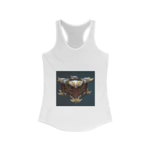 Vicious War Raptor Crate Women's Ideal Racerback Tank