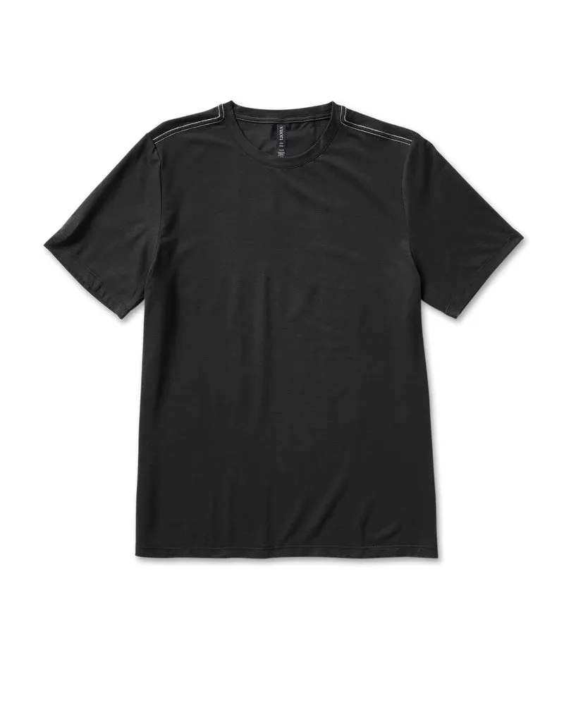 Vuori Current Tech Tee - Black