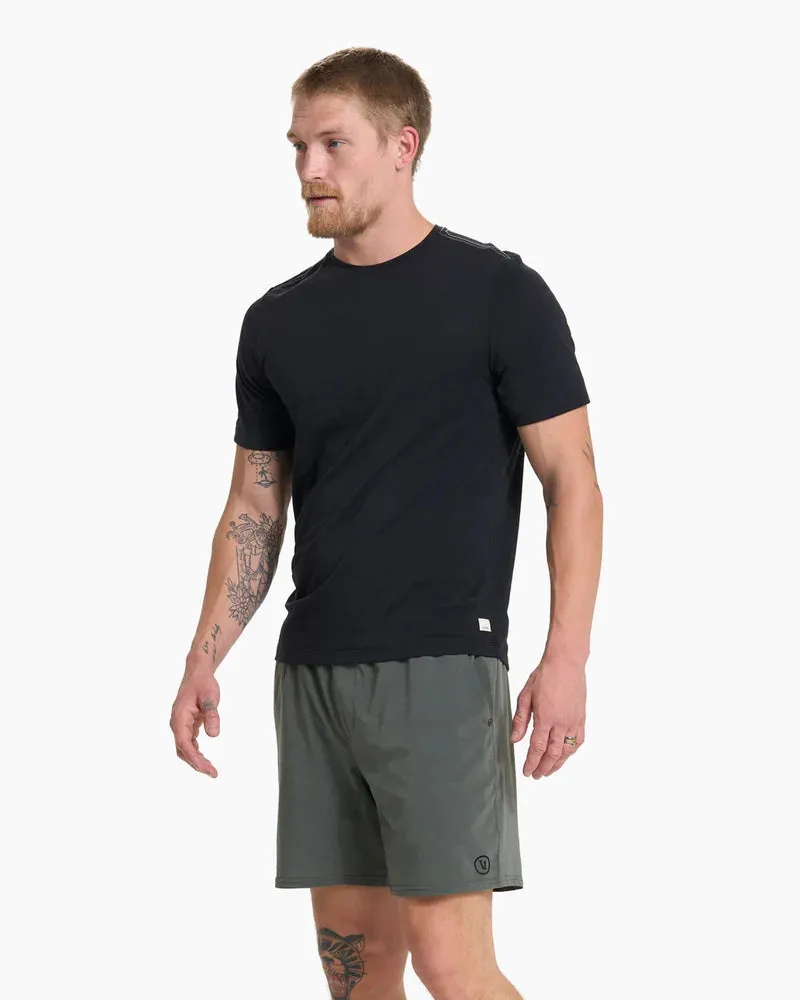 Vuori Current Tech Tee - Black