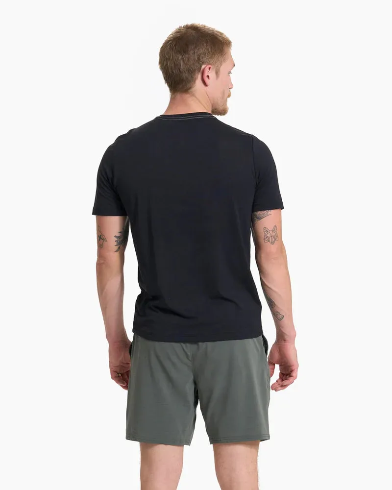 Vuori Current Tech Tee - Black